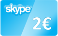 Skype 2 EUR