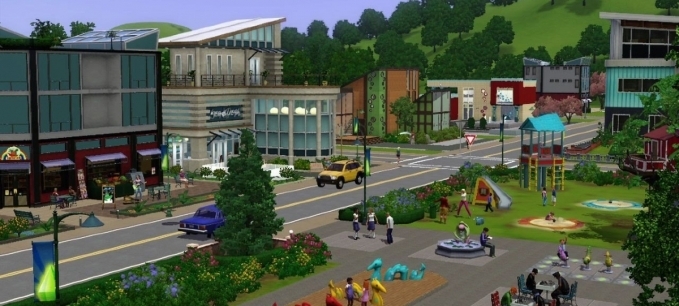 скачать the sims 3. городская жизнь