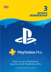 Playstation Plus Gift Card 90 дней UK-регион