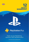 Playstation Plus Gift Card 365 дней UK-регион