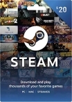 Steam Gift Card 20 USD US-регион