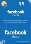 Facebook Credits Gift Card 5 USD US-регион