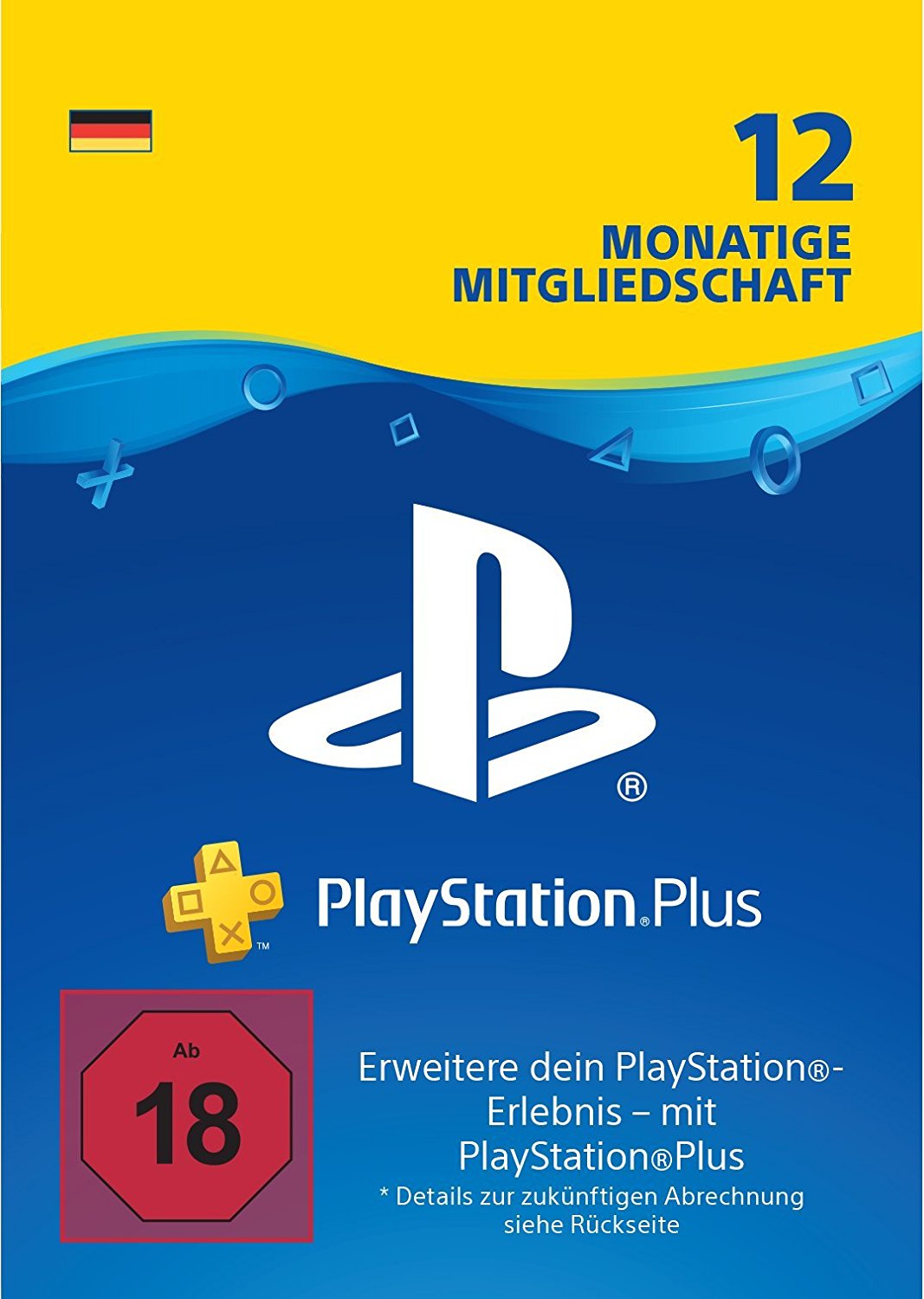Playstation Plus Gift Card 365 дней DE-регион