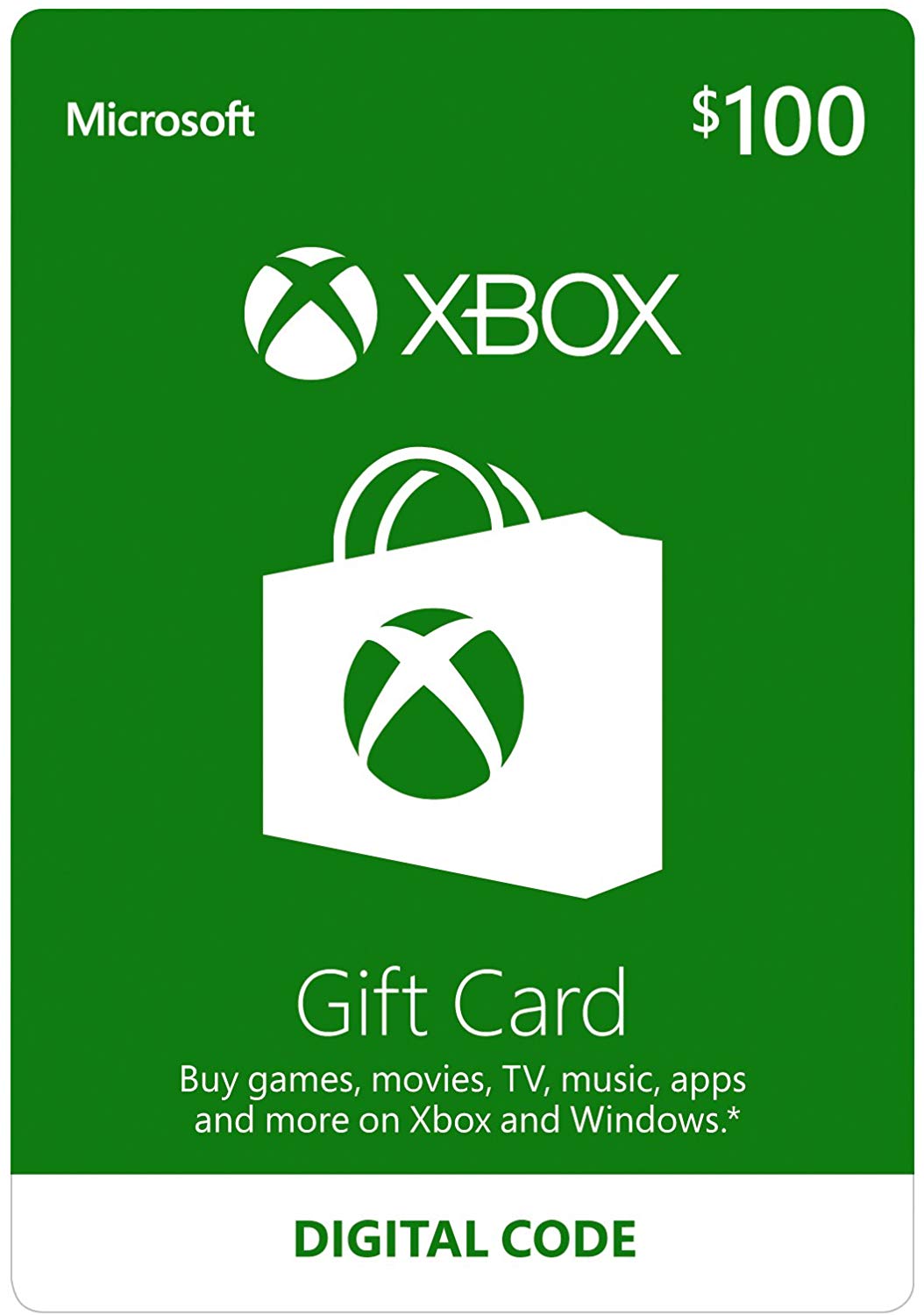 Xbox Gift Card 100 USD US-регион