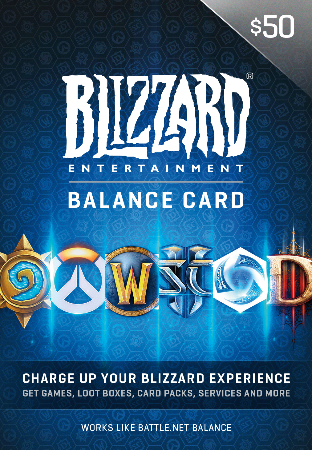 Blizzard Gift Card 50 USD US-регион